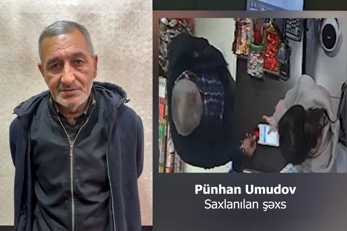 Cibgirliklə ələ keçirdiyi bank kartındakı pulları mağazada xərclədi, saxlanıldı