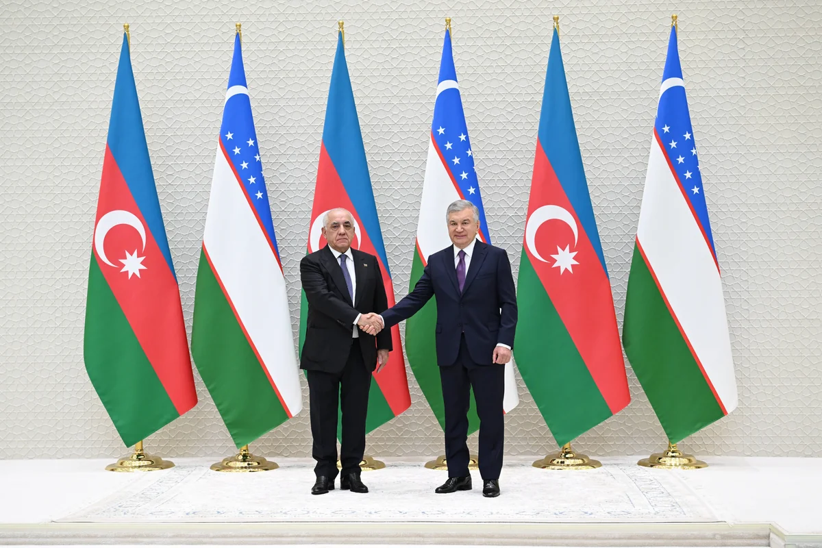 Şavkat Mirziyoyev Əli Əsədovu qəbul edib